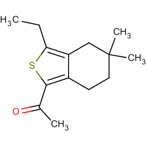 1-(3-Ethyl-5,5-dimethyl-4,5,6,7-tetrahydro-benzo[c]thiophen-1-yl)ethanone Structure,910635-60-8Structure