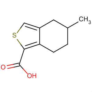 5-Methyl-4,5,6,7-tetrahydro-benzo[c]thiophene-1-carboxylic acid Structure,910635-70-0Structure