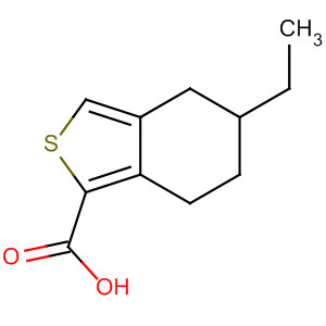 5-Ethyl-4,5,6,7-tetrahydro-benzo[c]thiophene-1-carboxylic acid Structure,910635-76-6Structure