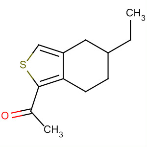 1-(5-Ethyl-4,5,6,7-tetrahydro-benzo[c]thiophen-1-yl)-ethanone Structure,910635-77-7Structure