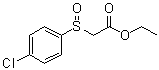 Ethyl 2-(4-chlorophenylsulfinyl)acetate Structure,91077-12-2Structure