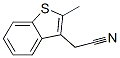 3-Cyanomethyl-2-methylbenzo[b]thiophene Structure,91093-21-9Structure