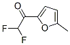 Ethanone, 2,2-difluoro-1-(5-methyl-2-furanyl)- Structure,911193-25-4Structure