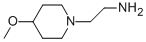 4-Methoxy-1-piperidineethanamine Structure,911300-69-1Structure