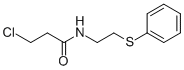 3-Chloro-N-[2-(phenylsulfanyl)ethyl]propanamide Structure,91131-29-2Structure