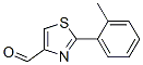 2-O-tolyl-thiazole-4-carbaldehyde Structure,91137-12-1Structure