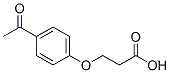 3-(4-Acetylphenoxy)propanoic acid Structure,91143-72-5Structure