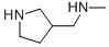 N-methyl-3-pyrrolidinemethanamine Structure,91187-81-4Structure