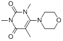 1,3,5-Trimethyl-6-morpholino-uracil Structure,91194-40-0Structure