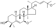 (23E)-7BETA,25-二甲氧基南瓜-5,23-二烯-3BETA-醇結(jié)構(gòu)式_912329-03-4結(jié)構(gòu)式