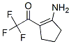 Ethanone, 1-(2-amino-1-cyclopenten-1-yl)-2,2,2-trifluoro- Structure,912335-17-2Structure