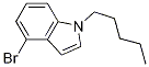 4-Bromo-1-pentyl-1h-indole Structure,912568-78-6Structure