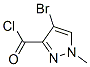 4-Bromo-1-methyl-1H-pyrazole-3-carbonyl chloride Structure,912569-70-1Structure