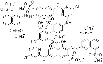 活性橙 84結構式_91261-29-9結構式