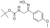 [2-Hydroxyimino-2-(4-methoxy-phenyl)-ethyl]-carbamicacidtert-butylester Structure,912762-49-3Structure