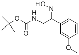 [2-羥基亞氨基-2-(3-甲氧基-苯基)-乙基]-氨基甲酸叔丁酯結(jié)構(gòu)式_912762-53-9結(jié)構(gòu)式