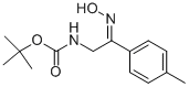 (2-Hydroxyimino-2-p-tolyl-ethyl)-carbamic acid tert-butyl ester Structure,912762-60-8Structure