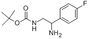 [2-Amino-2-(4-fluoro-phenyl)-ethyl]-carbamicacidtert-butylesterhydrochloride Structure,912762-88-0Structure