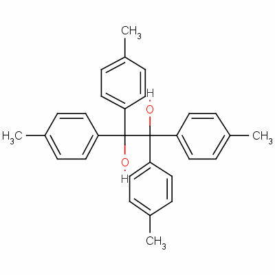 1,1,2,2-Tetrakis(4-methylphenyl)-1,2-ethanediol Structure,913-86-0Structure