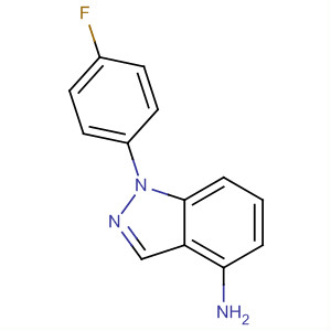 4-Amino-1-(4-fluorophenyl)-1h-indazole Structure,913002-87-6Structure