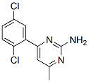 4-Methyl-6-(2, 5-dichlorophenyl)pyrimidin-2-amine Structure,913322-52-8Structure