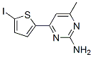 4-(5-Iodothien-2-yl)-6-methylpyrimidin-2-amine Structure,913322-62-0Structure