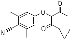 4-(1-Cyclopropyl-1,3-dioxobutan-2-yloxy)-2,6-dimethylbenzonitrile Structure,913346-12-0Structure