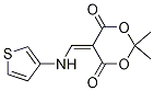 2,2-Dimethyl-5-((thiophen-3-ylamino)methylene)-1,3-dioxane-4,6-dione Structure,913377-45-4Structure