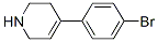 4-(4-Bromophenyl)-1,2,3,6-tetrahydropyridine Structure,91347-99-8Structure