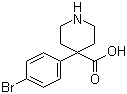 4-(4-Bromo-phenyl)-piperidine-4-carboxylic acid Structure,913542-80-0Structure