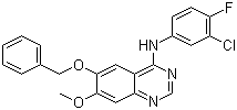 6-(Benzyloxy)-4-(3-chloro

-4-fluoro-phenylamino)-7-methoxy-quinazolin Structure,913819-12-2Structure