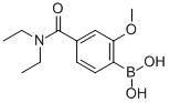 [4-(Diethylcarbamoyl)-2-methoxy]phenylboronic acid Structure,913835-34-4Structure