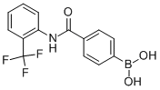 N-2-trifluoromethylphenyl 4-boronobenzamide Structure,913835-42-4Structure