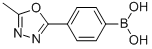 (4-(5-Methyl-1,3,4-oxadiazol-2-yl)phenyl)boronic acid Structure,913835-70-8Structure