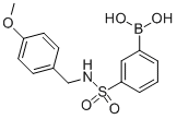 3-[N-(4-Methoxybenzyl)sulfamoyl]phenylboronic acid Structure,913836-05-2Structure