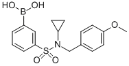 3-[N-Cyclopropyl-N-(4-methoxybenzyl)sulfamoyl]phenylboronic acid Structure,913836-07-4Structure