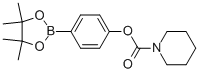 4-(Piperidine-1-carbonyloxy)phenylboronic acid, pinacol ester Structure,913836-28-9Structure