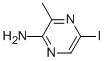 2-Amino-5-iodo-3-methylpyrazine Structure,91416-90-9Structure