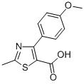 2-Methyl-4-(4-methoxy-phenyl)-thiazole-5-carboxylic acid Structure,914220-65-8Structure