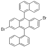 2,6-Dibromo-9,10-di(naphthalen-1-yl)anthracene Structure,914306-89-1Structure