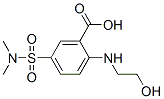 5-[(Dimethylamino)sulfonyl]-2-[(2-hydroxyethyl)amino]benzoicacid Structure,91431-32-2Structure