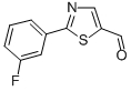 2-(3-Fluorophenyl)thiazole-5-carbaldehyde Structure,914348-84-8Structure