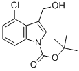 1-Boc-4-chloro-3-hydroxymethylindole Structure,914349-01-2Structure