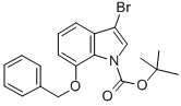 1-Boc-7-benzyloxy-3-bromoindole Structure,914349-40-9Structure