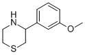 3-(3-Methoxyphenyl)thiomorpholine Structure,914349-59-0Structure