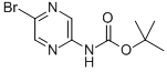 2-Amino-5-bromopyrazine, 2-boc Structure,914349-79-4Structure