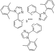 Tris[1-(2,6-dimethylphenyl)-2-phenyl-1h-imidazole]iridium(iii) Structure,914394-12-0Structure