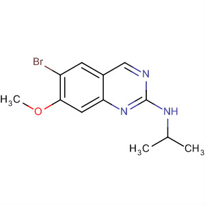 6-Bromo-2-isopropylamino-7-methoxyquinazoline Structure,914397-14-1Structure