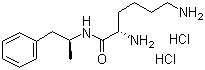 (2S)-2,6-二氨基-N-[(1S)-1-甲基-2-苯乙基]己酰胺二鹽酸鹽結(jié)構(gòu)式_914480-48-1結(jié)構(gòu)式