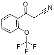 3-氧代-3-(2-三氟甲氧基-苯基)-丙腈結(jié)構(gòu)式_914636-80-9結(jié)構(gòu)式